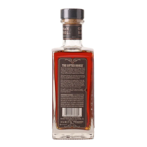 Orphan Barrel The Gifted Horse Old Kentucky Straight Bourbon 750ml Side 1