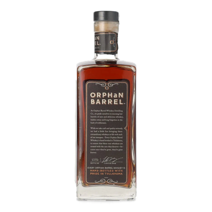 Orphan Barrel Whoop & Holler 28 Year Old Whisky 750ml Side 1
