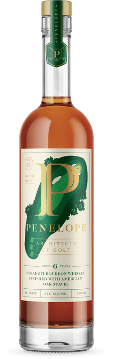 Penelope Architects of Golf Hole 1 Straight Bourbon Whiskey 750ml