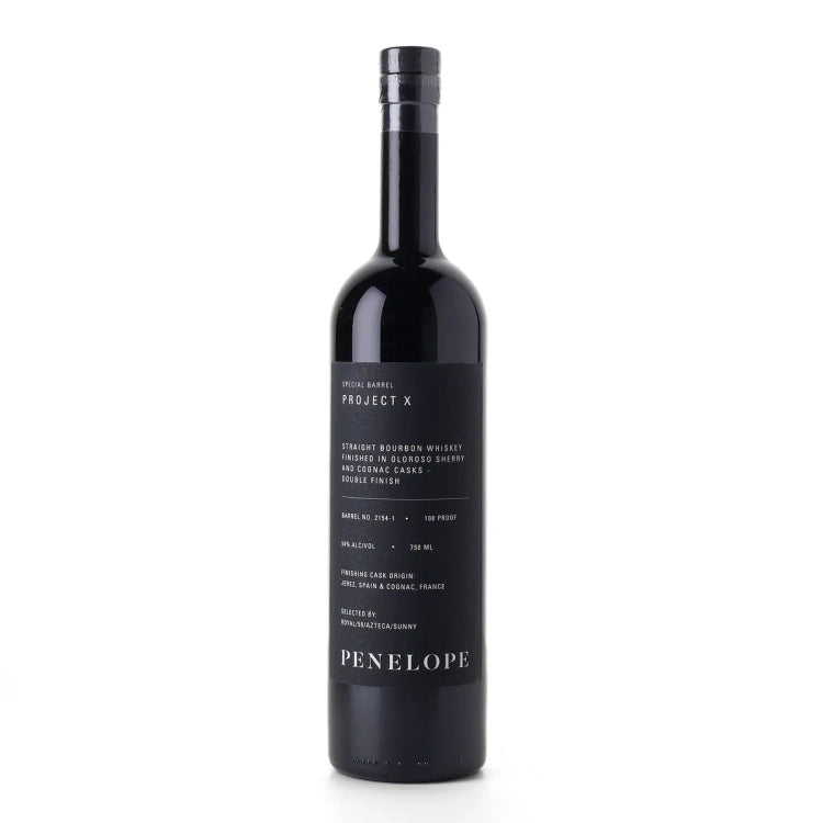 Penelope Project X Oloroso Sherry & Cognac Finished Bourbon 750ml