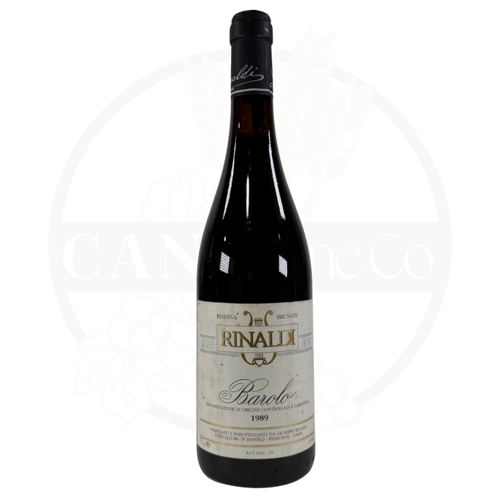 1989 Giuseppe Rinaldi Barolo Brunate Riserva Barolo DOCG 750ml