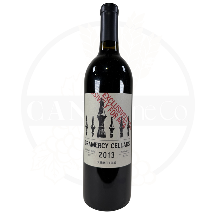 2013 Gramercy Cellars Walla Walla Valley Cabernet Franc 750ml