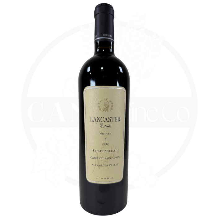 2002 Lancaster Estate Nicole's Cabernet Sauvignon 750ml