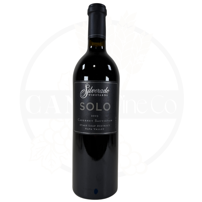 2003 Silverado Vineyards Solo Cabernet Sauvignon 750ml