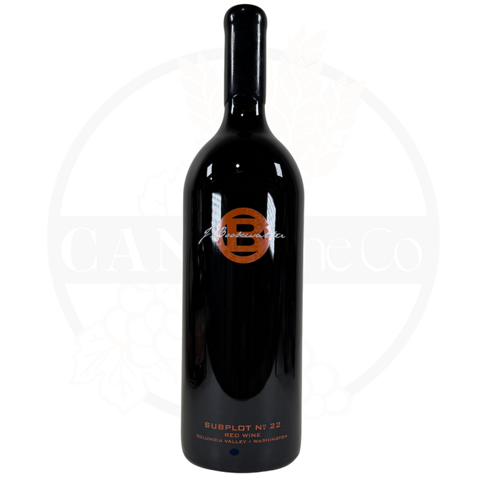 J Bookwalter Winery #22 Subplot Red Wine