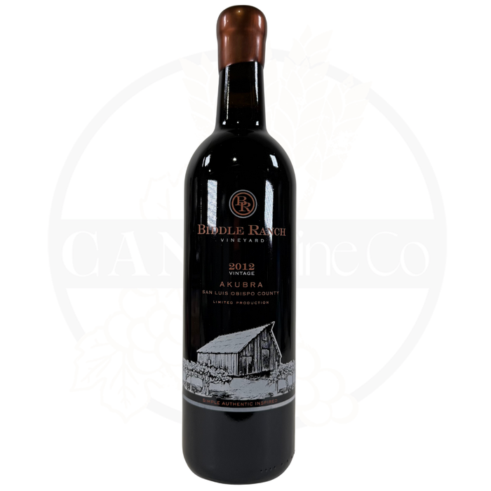 2012 Biddle Ranch Vineyard Akubra 750ml