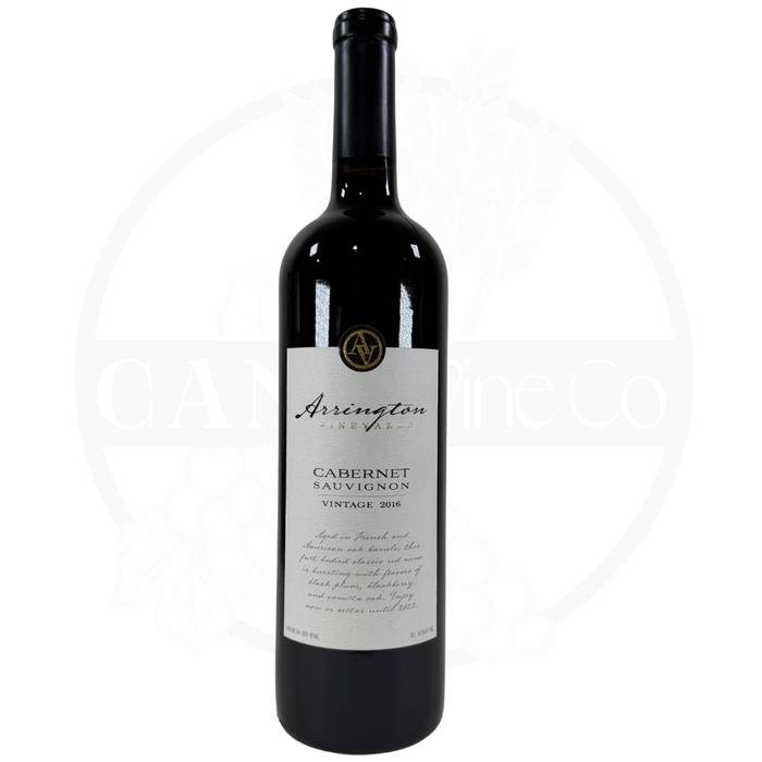 2016 Arrington Vineyards Cabernet Sauvignon 750ml