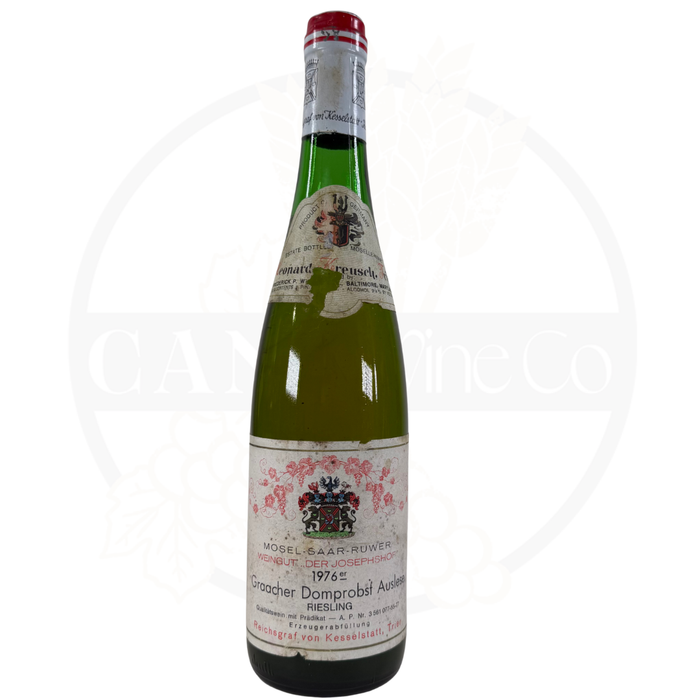 1976 Reichsgraf von Kesselstatt Graacher Domprobst Riesling Auslese 750ml