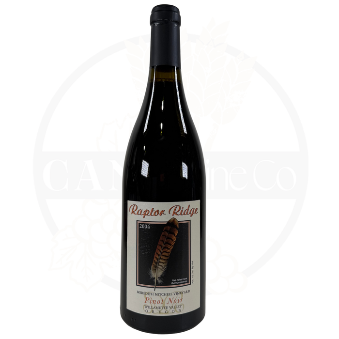 2004 Raptor Ridge Meredith Mitchell Vineyard Pinot Noir 750ml