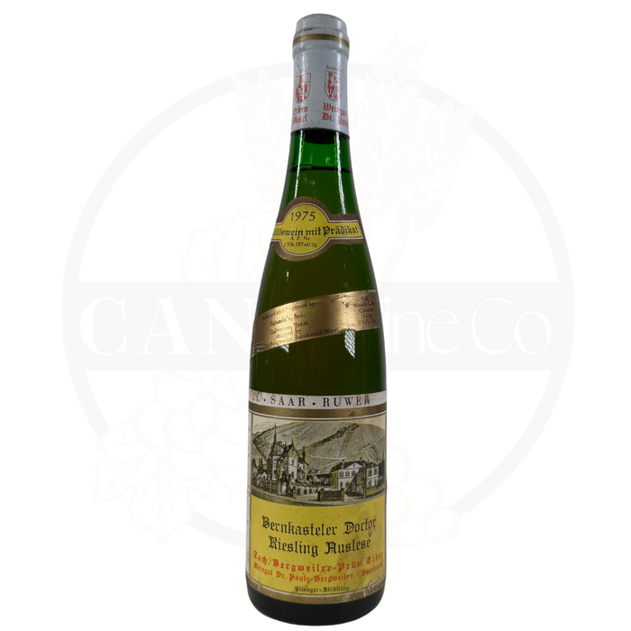 1975 Dr. Pauly Bergweiler Bernkasteler Doctor Riesling Auslese 750ml