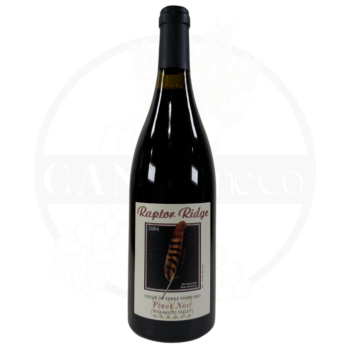2004 Raptor Ridge Coeur de Terre Vineyard Pinot Noir 750ml