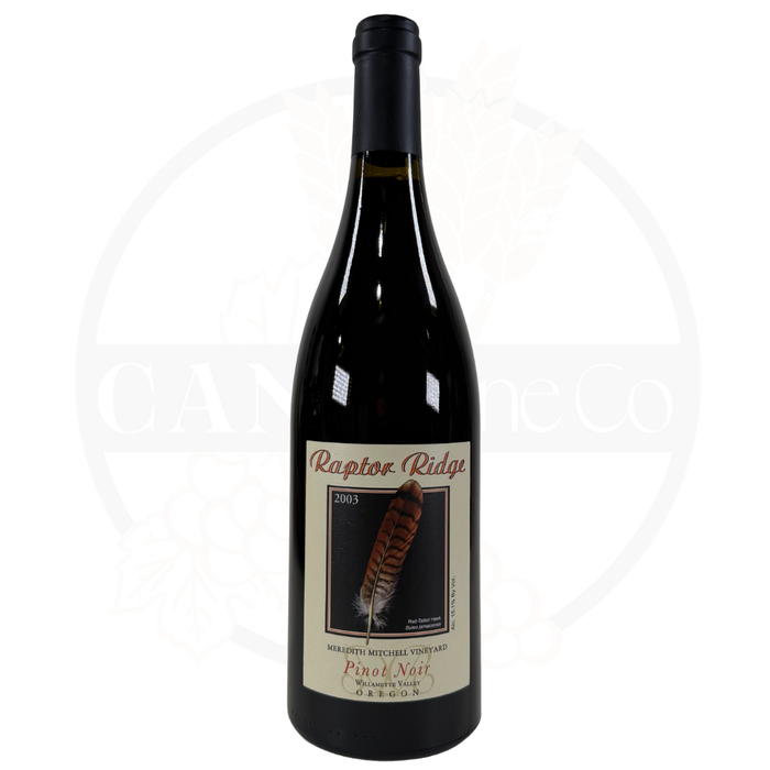 2003 Raptor Ridge Meredith Mitchell Vineyard Pinot Noir 750ml