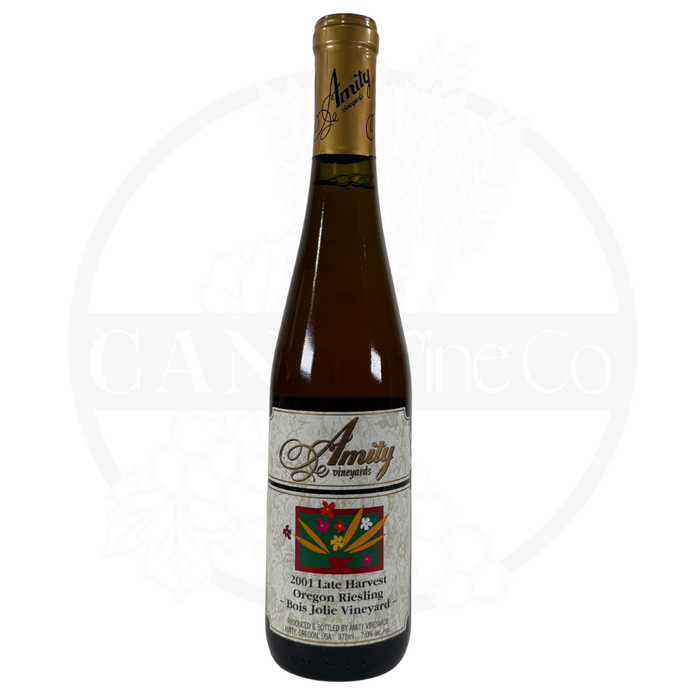2001 Amity Vineyards Late Harvest Estate Riesling 750ml