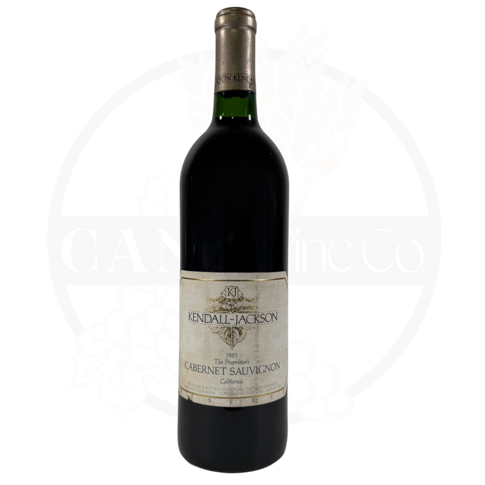 1985 Kendall-Jackson The Proprietor's Cabernet Sauvignon 750ml