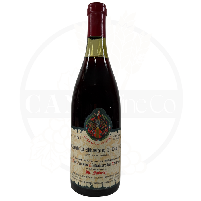 1971 Domaine Faiveley Chambolle-Musigny Premier Cru 750ml