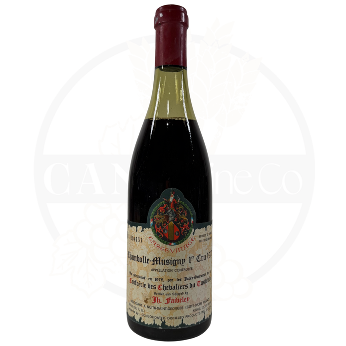 1971 Domaine Faiveley Chambolle-Musigny Premier Cru 750ml