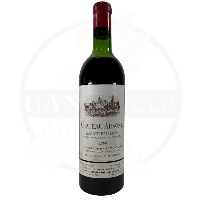 1966 Chateau Ausone Saint Emilion 750ml