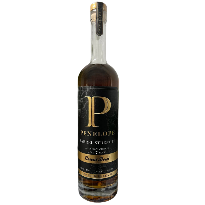 Penelope Cereal Bowl 7 Year Old Barrel Strength American Whiskey 750ml