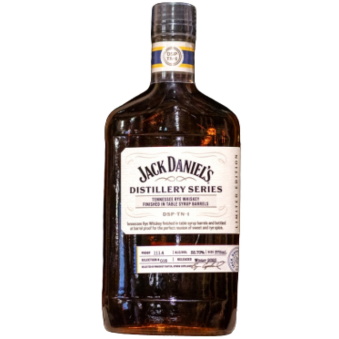 Jack Daniel's Series No. 16 Finished in Table Syrup Barrels Tennessee Rye Whiskey 375ml