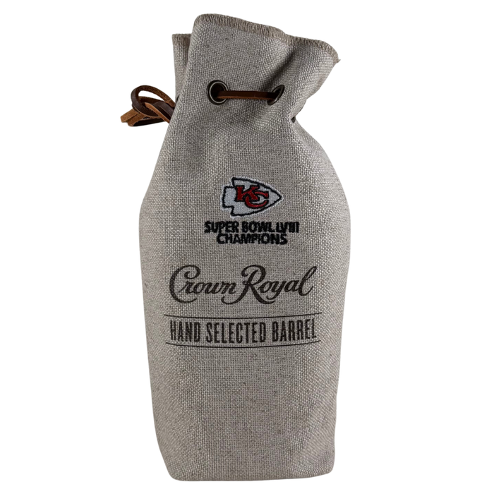 Crown Royal Limited Edition Super Bowl 58 Kansas City Chiefs Hand Selected Canadian Whisky 750ml - No Box