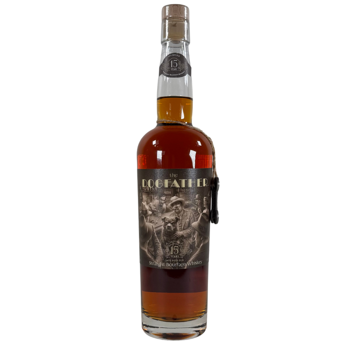 Lone Whisker The Dogfather 15 Year Old Batch 2 Straight Bourbon Whiskey 750ml (93.8 Proof)