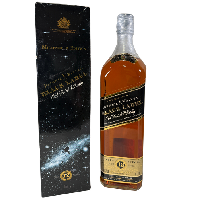 Johnnie Walker Black Label Millenium Edition 12 Year Old Blended Scotch Whisky