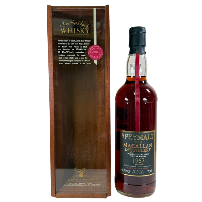 1967 Gordon & MacPhail Speymalt Macallan Single Malt Scotch Whisky 700ml