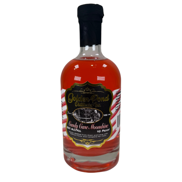 Golden Pond Candy Cane Moonshine 750ml