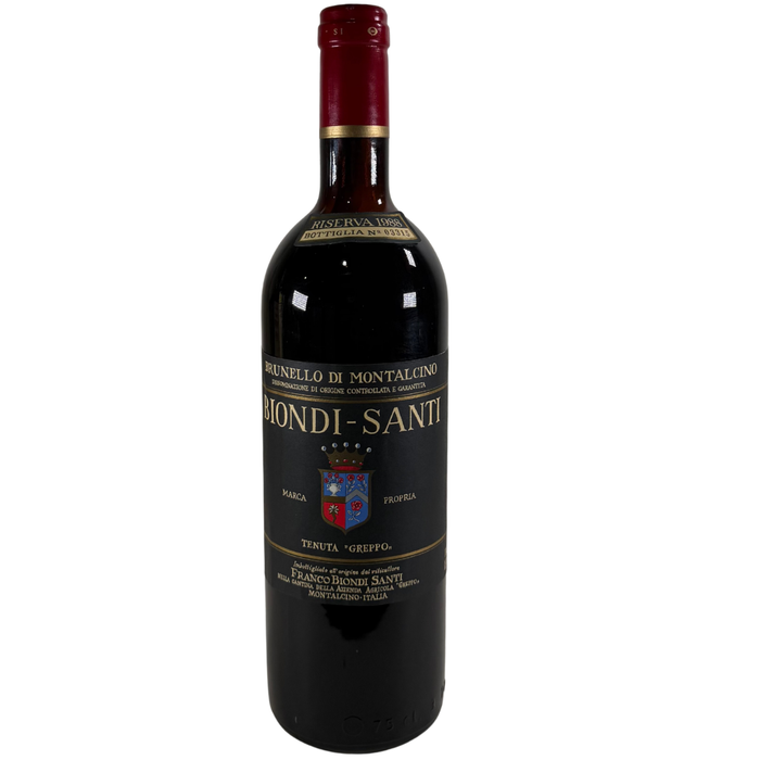1988 Biondi Santi Tenuta Greppo Riserva 750ml