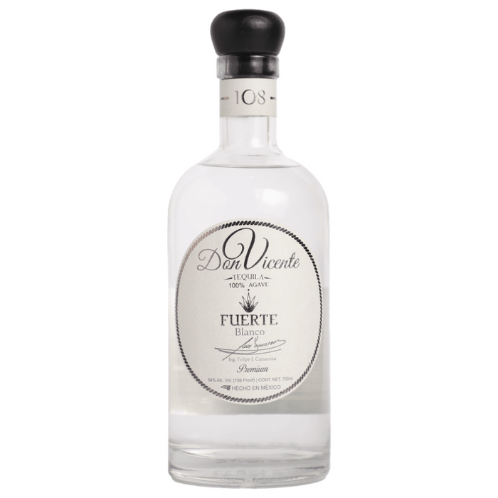 Don Vicente Fuerte Blanco Tequila 750ml