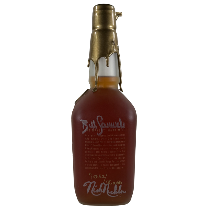 2004 Maker's Mark Seattle Slew Limited Edition Kentucky Straight Bourbon Whisky Signed 1Lt