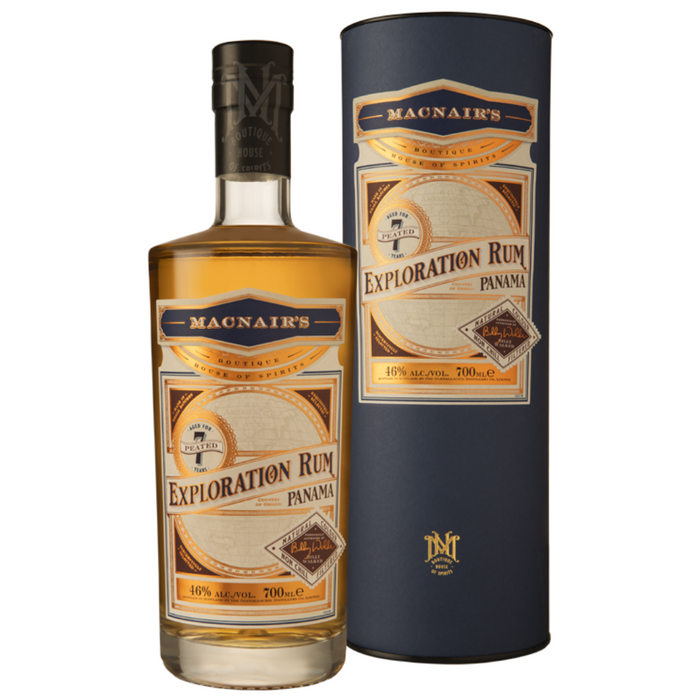 MacNair's Exploration Peated 7 Year Old Rum 700ml