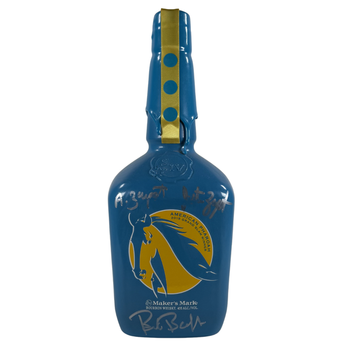 2016 Maker's Mark American Pharoah Limited Edition Straight Bourbon Whiskey 1Lt Signed