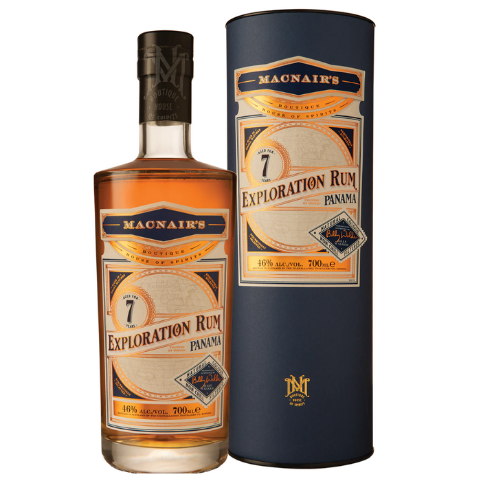 MacNair's Exploration Unpeated 7 Year Old Rum 700ml