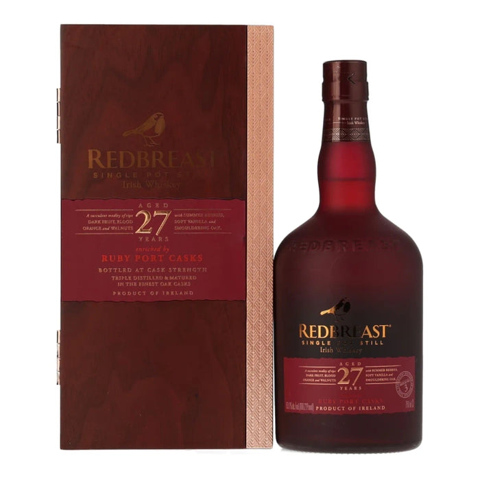 Redbreast 27 Year Old Batch 3 Single Pot Still Irish Whiskey 750ml Box