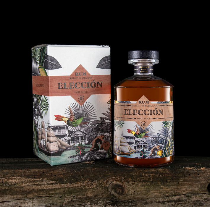 Rum Eleccion Barbados 8 Years Amarone Cask Finish Rum 700ml