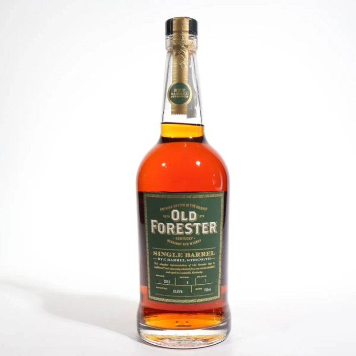 Old Forester Single Barrel Rye Barrel Strength Rye Whiskey 750ml