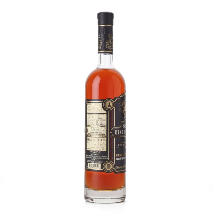 Sam Houston 15 Year Kentucky Straight Bourbon Whiskey 750ml Side 1