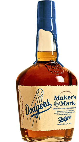 Maker's Mark ロサンゼルス・ドジャース 限定ウイスキー 日本未 Maker's Mark ロサンゼルス・ドジャース 限定ウイスキー 日本未