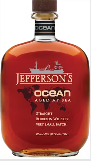 Jefferson's Ocean Aged at Sea Voyage 16 Very Small Batch Straight Bourbon Whiskey 750ml