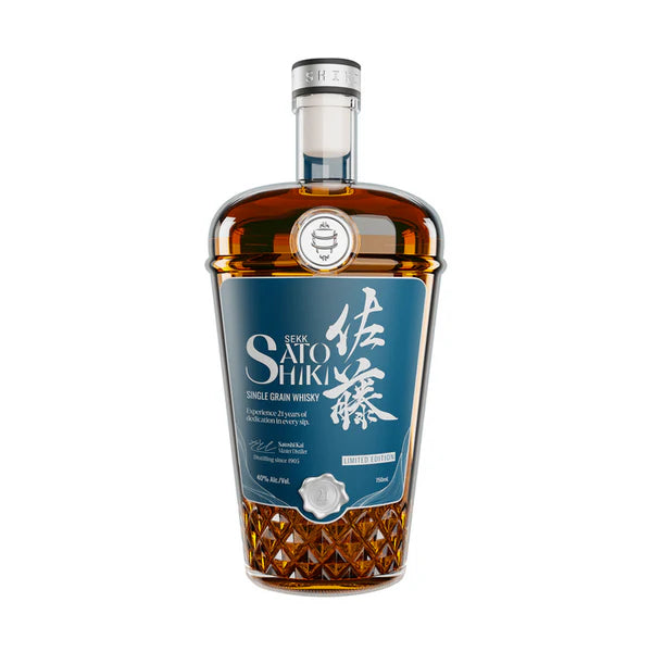 Sekk Sato Shiki 21 Year Old Single Grain Japanese Whiskey 750ml