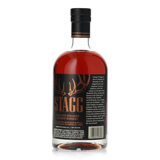 Stagg Barrel Proof Batch 22A Limited Edition Kentucky Bourbon 750ml Back