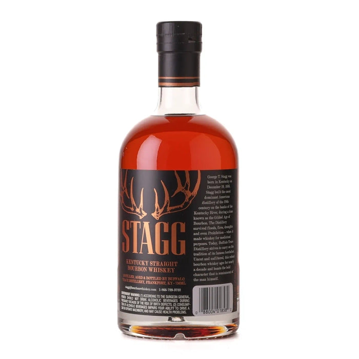 Stagg Barrel Proof Batch 25B Limited Edition Kentucky Bourbon 750ml Back