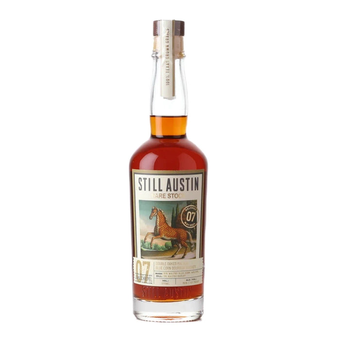 Still Austin Rare Stock 07 Double Oaked Malted Blue Corn Bourbon 375ml