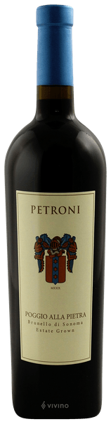 Petroni Poggio Alla Pietra Brunello di Sonoma Sangiovese 2005