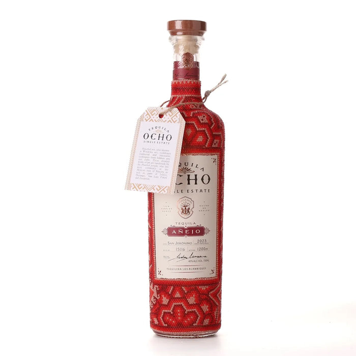 Tequila Ocho Arte Huichol Anejo Tequila 750ml