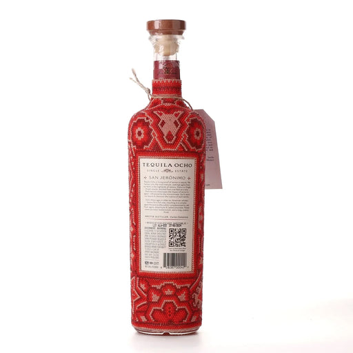 Tequila Ocho Arte Huichol Anejo Tequila 750ml back