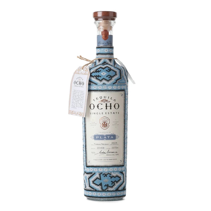 Tequila Ocho Arte Huichol Plata Tequila 750ml