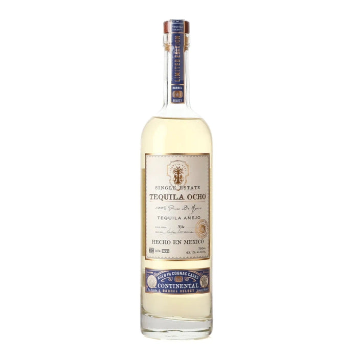 Tequila Ocho Continental Barrel Select Anejo Tequila 750ml