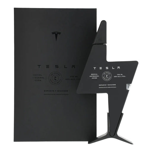 Tesla Espadin Bicuishe Artesanal Joven Mezcal 750ml Box